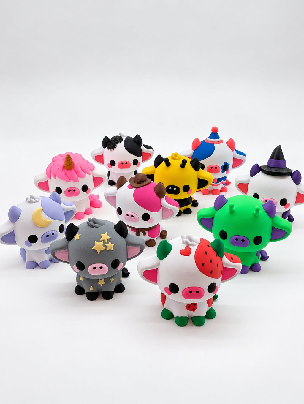 Cute Cow Collection – Themed Cow Figures