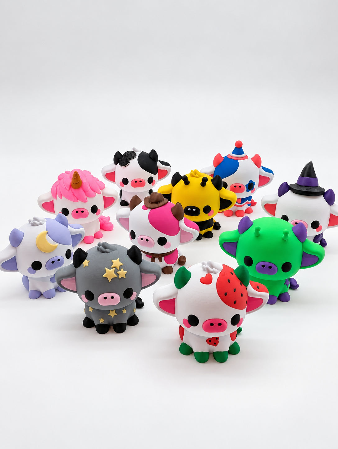 Cute Cow Collection – Themed Cow Figures