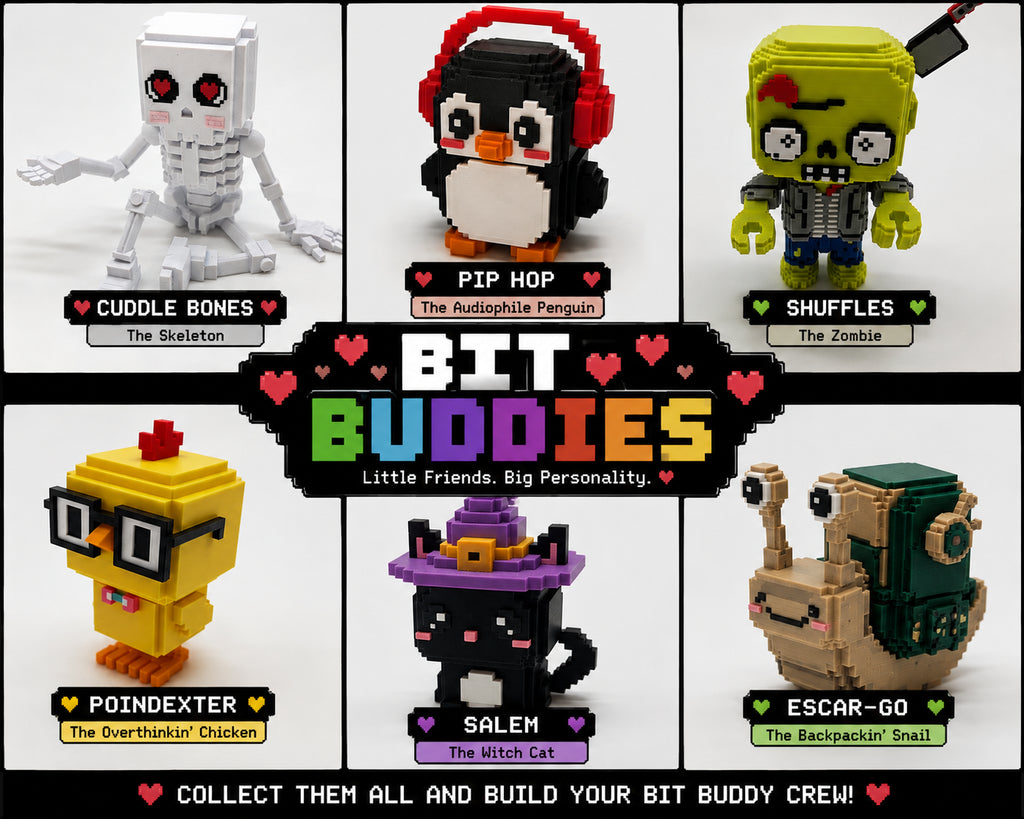 Bit Buddies - Voxel Inspired 8 Bit Collectible Figures
