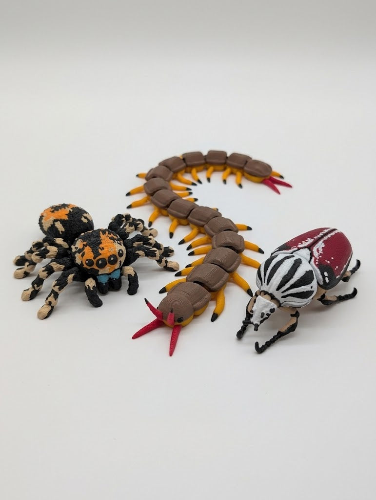Lifelike Insects & Arachnids – Poseable Collectible Figures