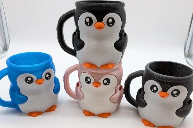 Pebbles, the Penguin Ice Pint Holder