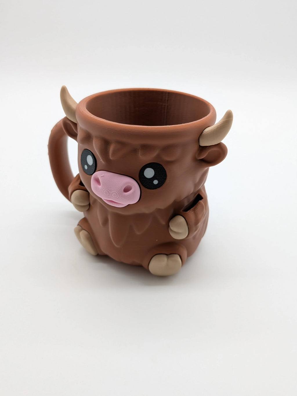 Ferdinand, the Highland Cow Ice Pint Holder