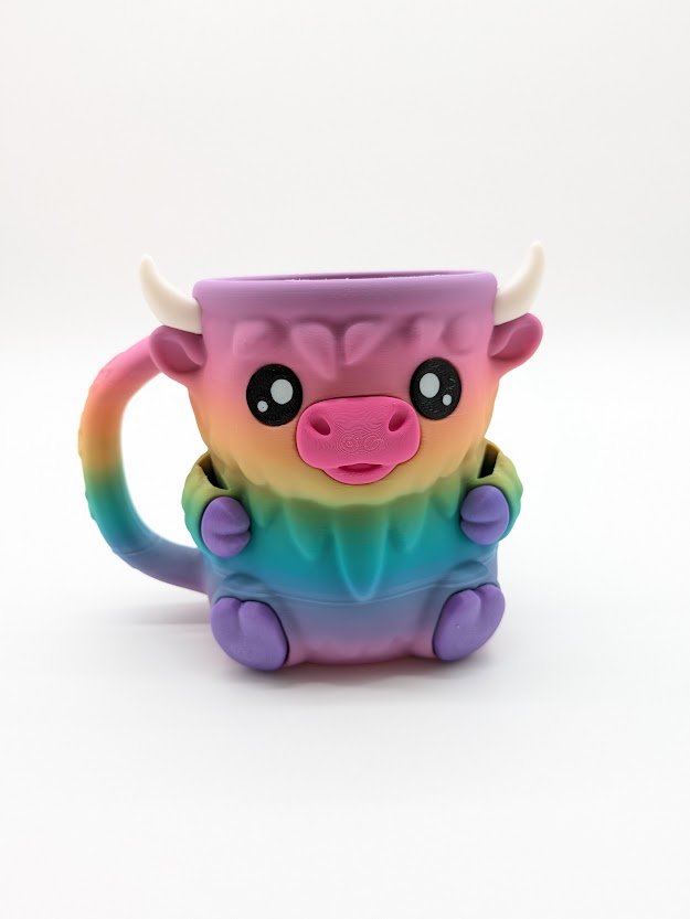 Ferdinand, the Highland Cow Ice Pint Holder