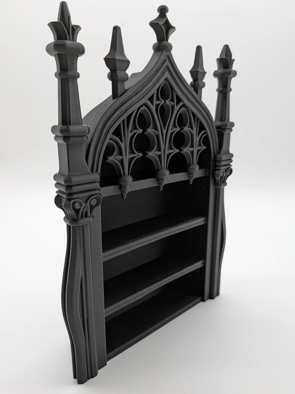 Gothic Cathedral Shelf Display for Dark Decor