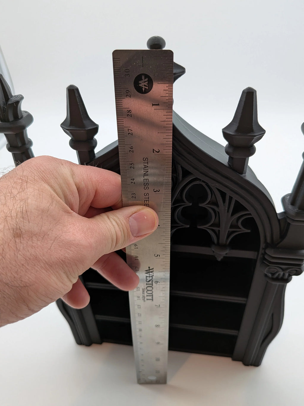 Gothic Cathedral Shelf Display for Dark Decor