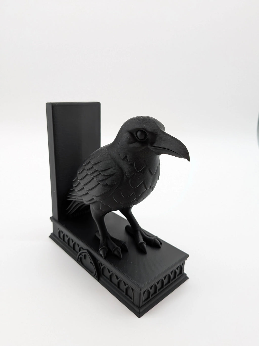 Gothic Raven Bookend
