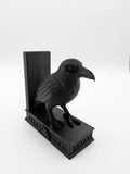 Gothic Raven Bookend
