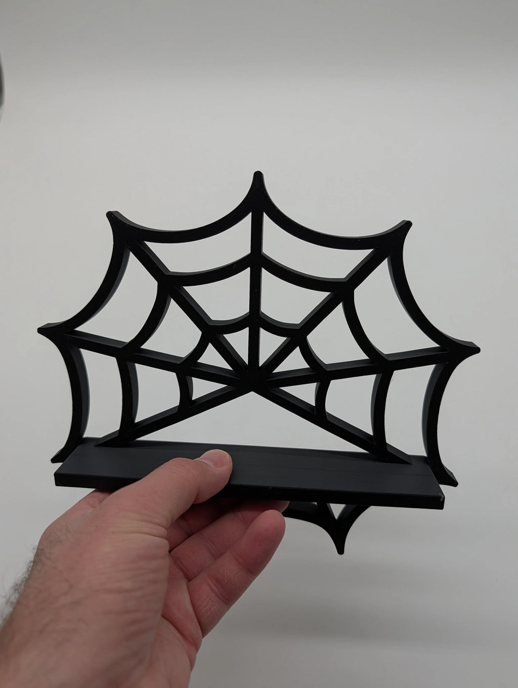 Spider Web Shelf – Gothic Wall Décor
