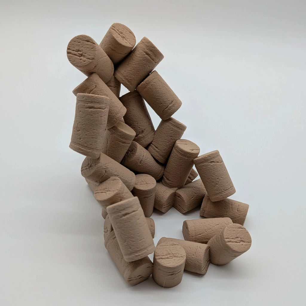 Faux Cork Wine Bottle Holder