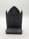 Gothic Cathedral Stand – Dark Fantasy Display | Gothic Architecture Decor | Miniature Shelf