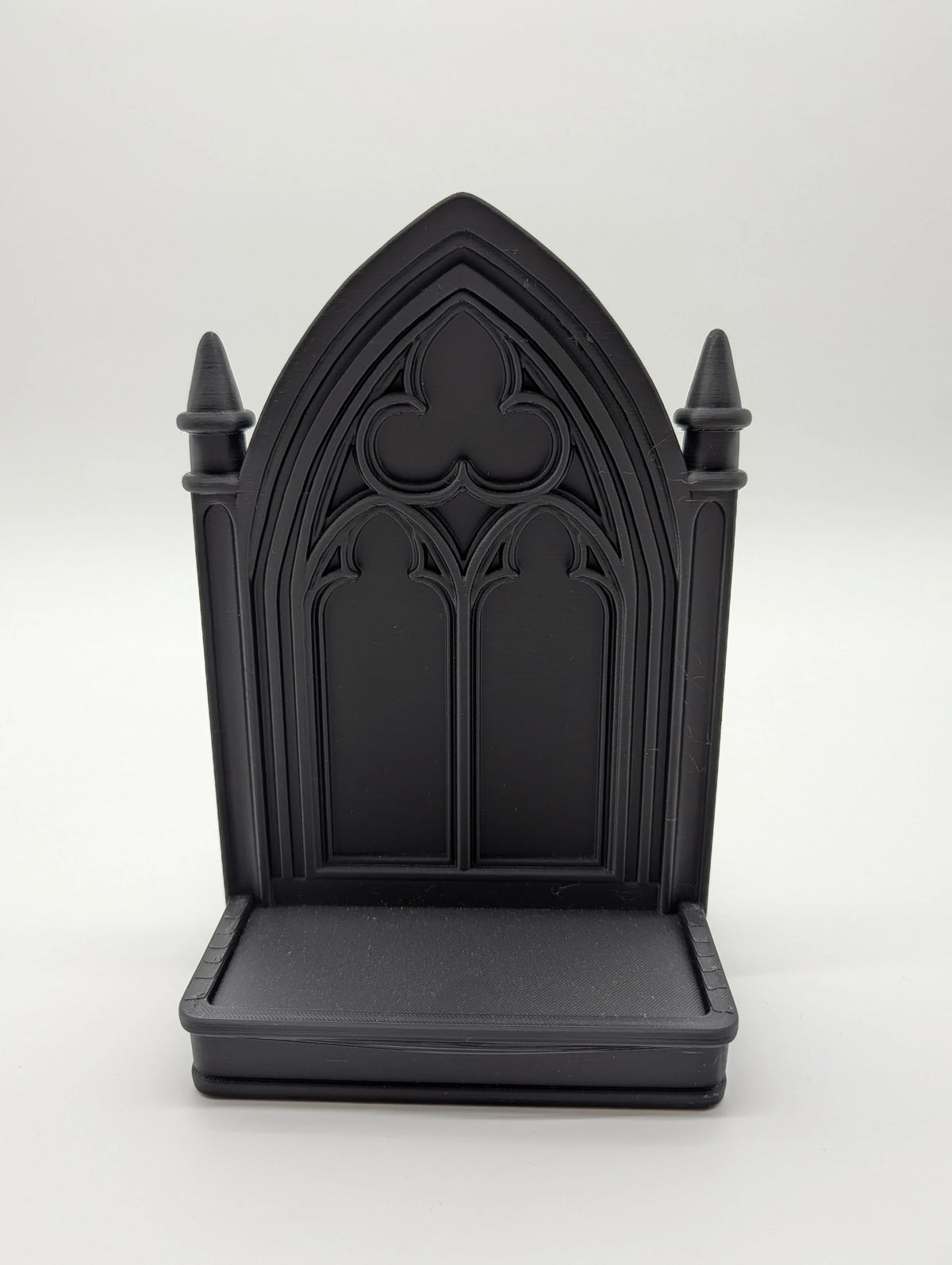 Gothic Cathedral Stand – Dark Fantasy Display | Gothic Architecture Decor | Miniature Shelf