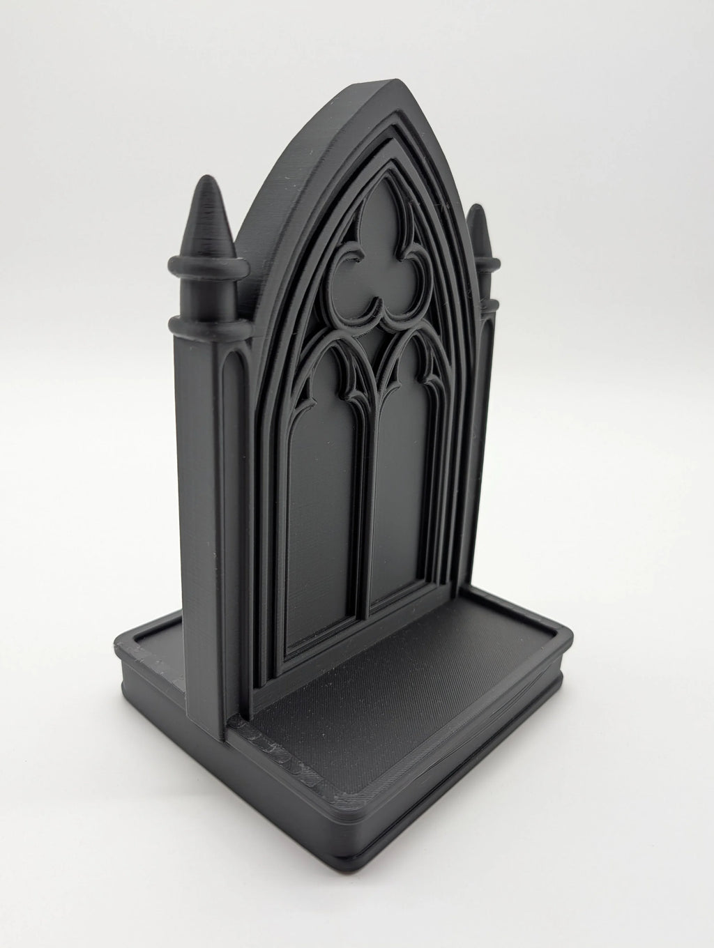 Gothic Cathedral Stand – Dark Fantasy Display | Gothic Architecture Decor | Miniature Shelf