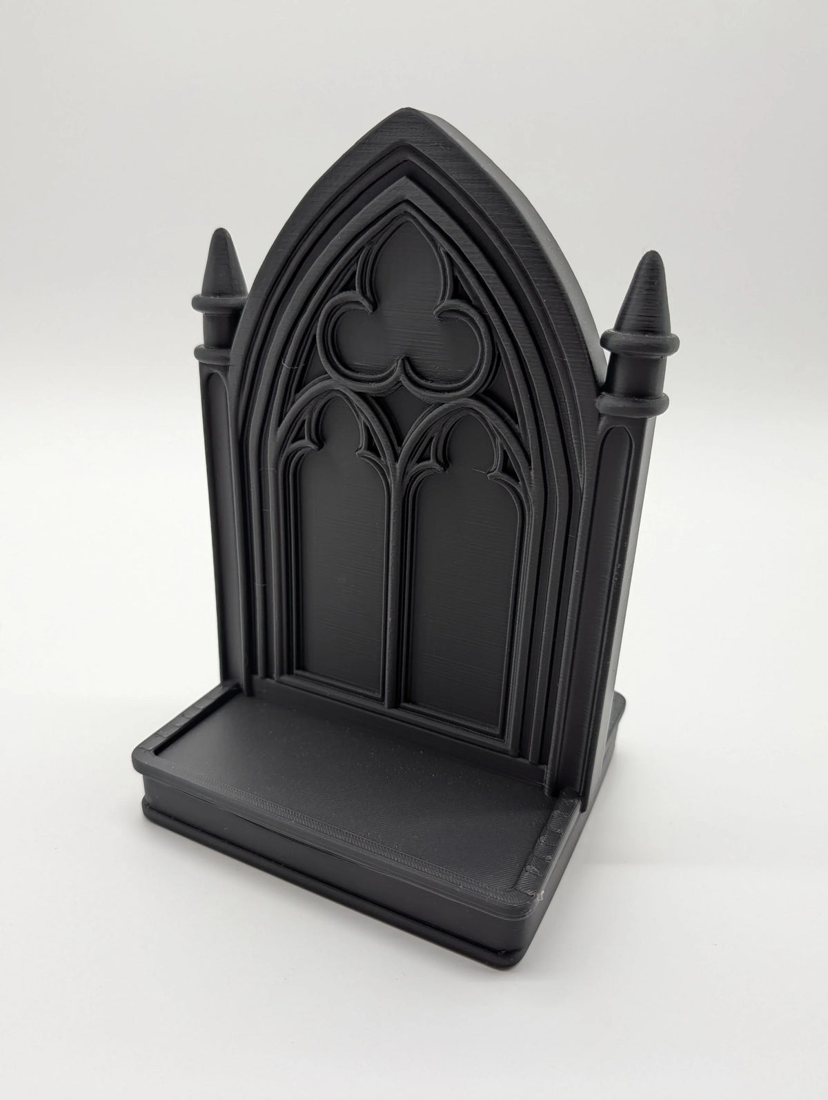 Gothic Cathedral Stand – Dark Fantasy Display | Gothic Architecture Decor | Miniature Shelf
