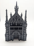 🕯️ Gothic Cathedral Shelf – 3D Printed Architectural Display