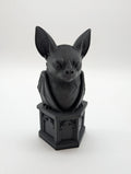 🦇 Perched Bat Bookend – Gothic Guardian of the Library