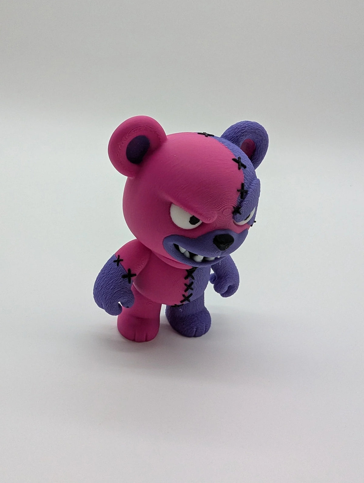 Patchwork Pals – Bear & Mouse Duo | Collectible Designer Figures