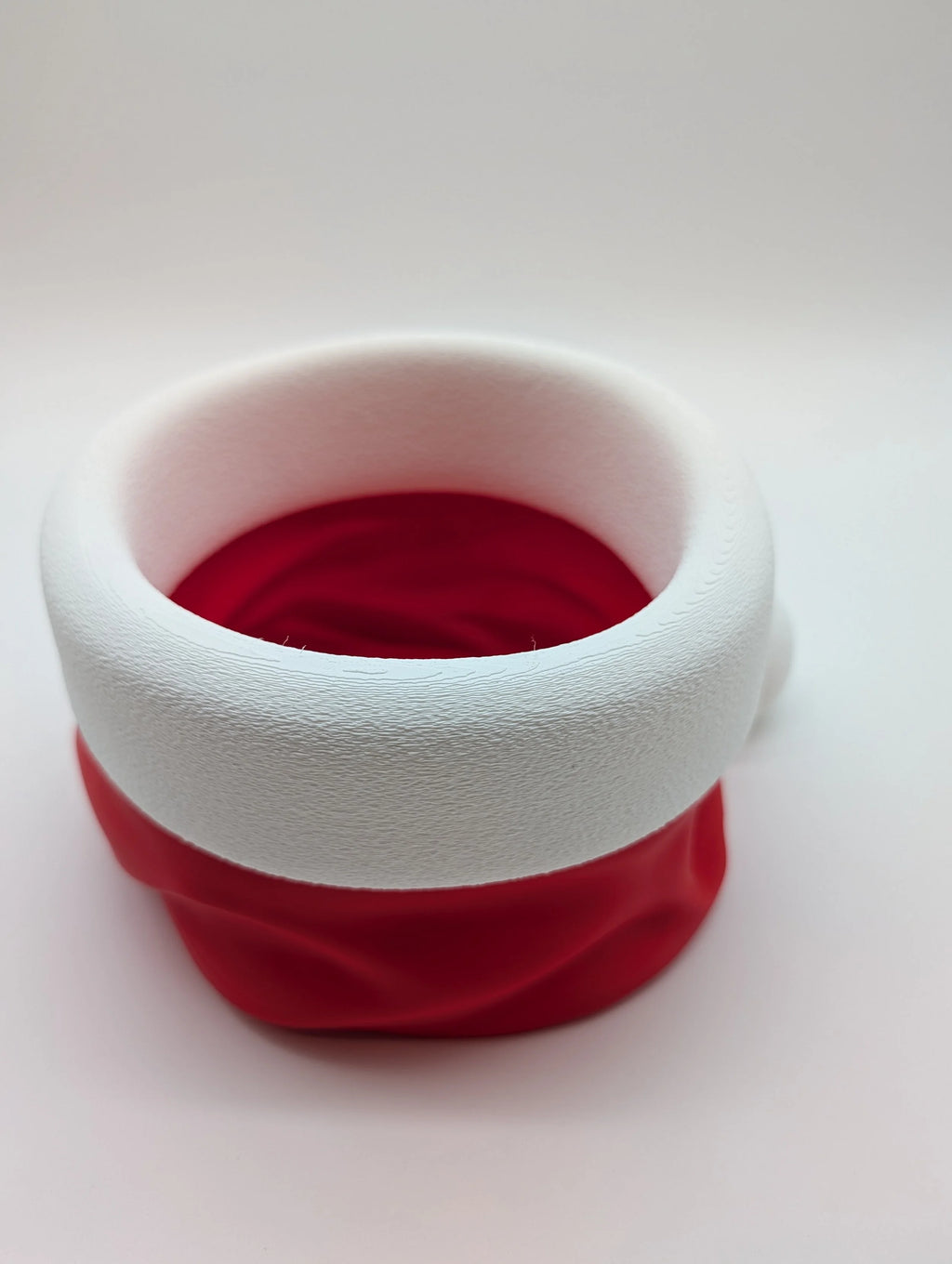 Santa Hat Dish– Festive Holiday Decor & Candy Dish