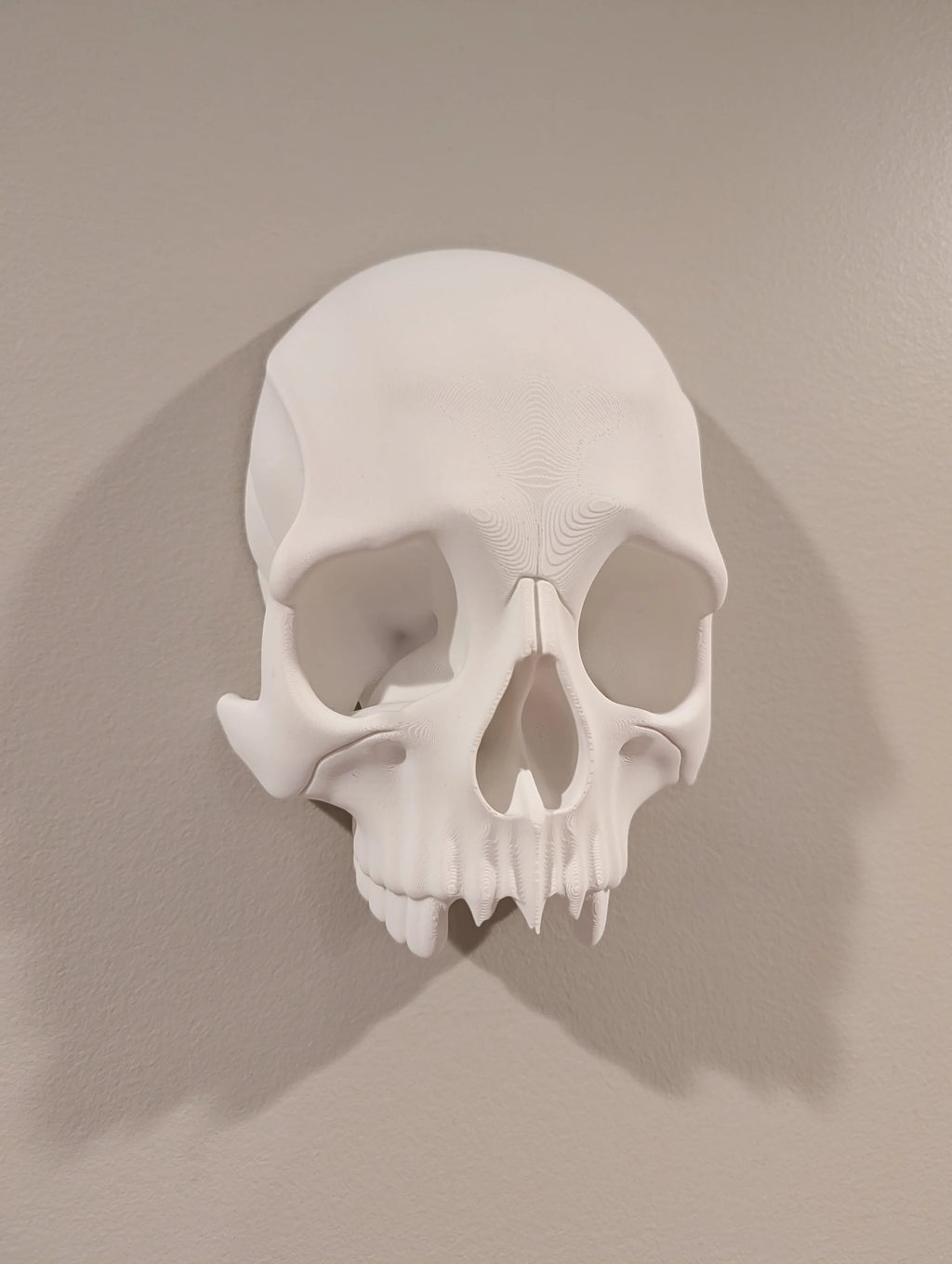 Skull Wall Décor with Hidden Storage Nook – Gothic Secret Compartment Art