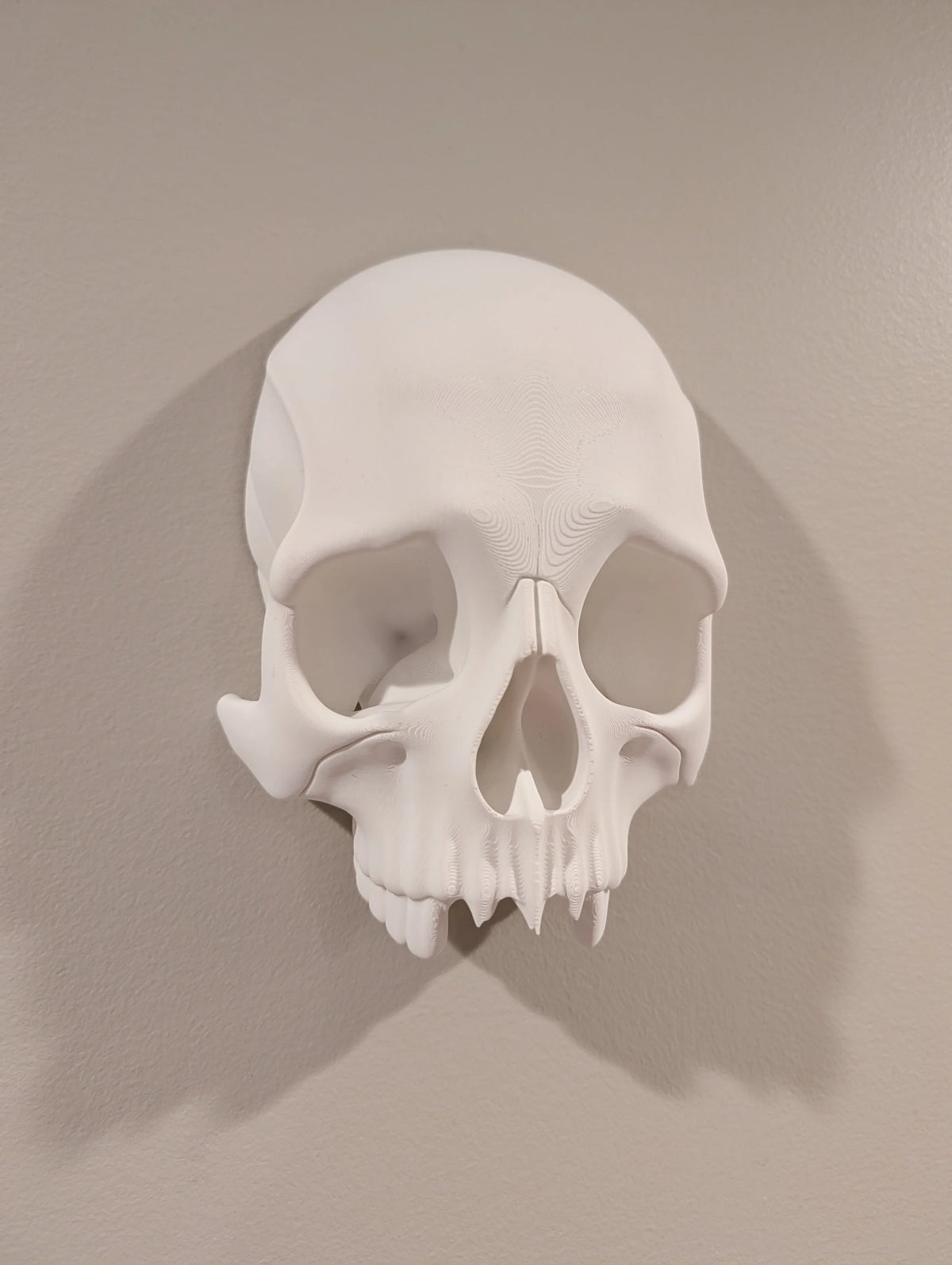 Skull Wall Décor with Hidden Storage Nook – Gothic Secret Compartment Art