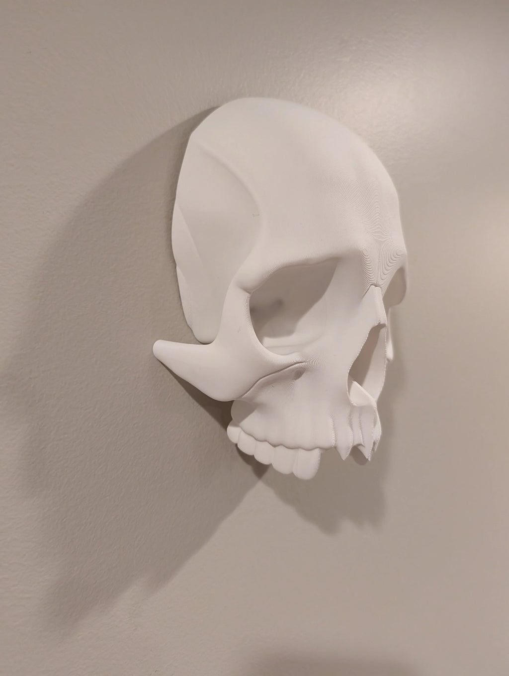 Skull Wall Décor with Hidden Storage Nook – Gothic Secret Compartment Art