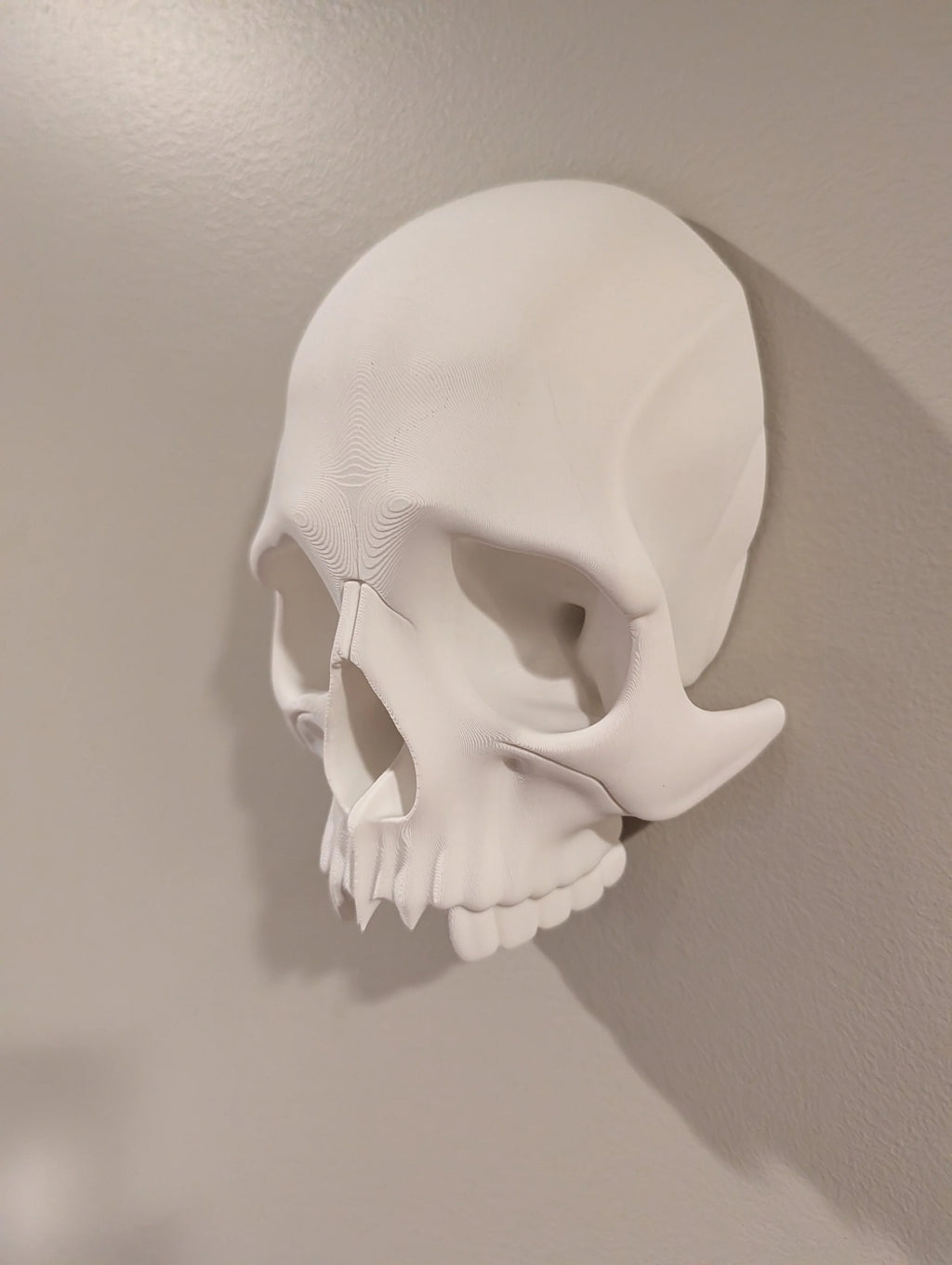 Skull Wall Décor with Hidden Storage Nook – Gothic Secret Compartment Art