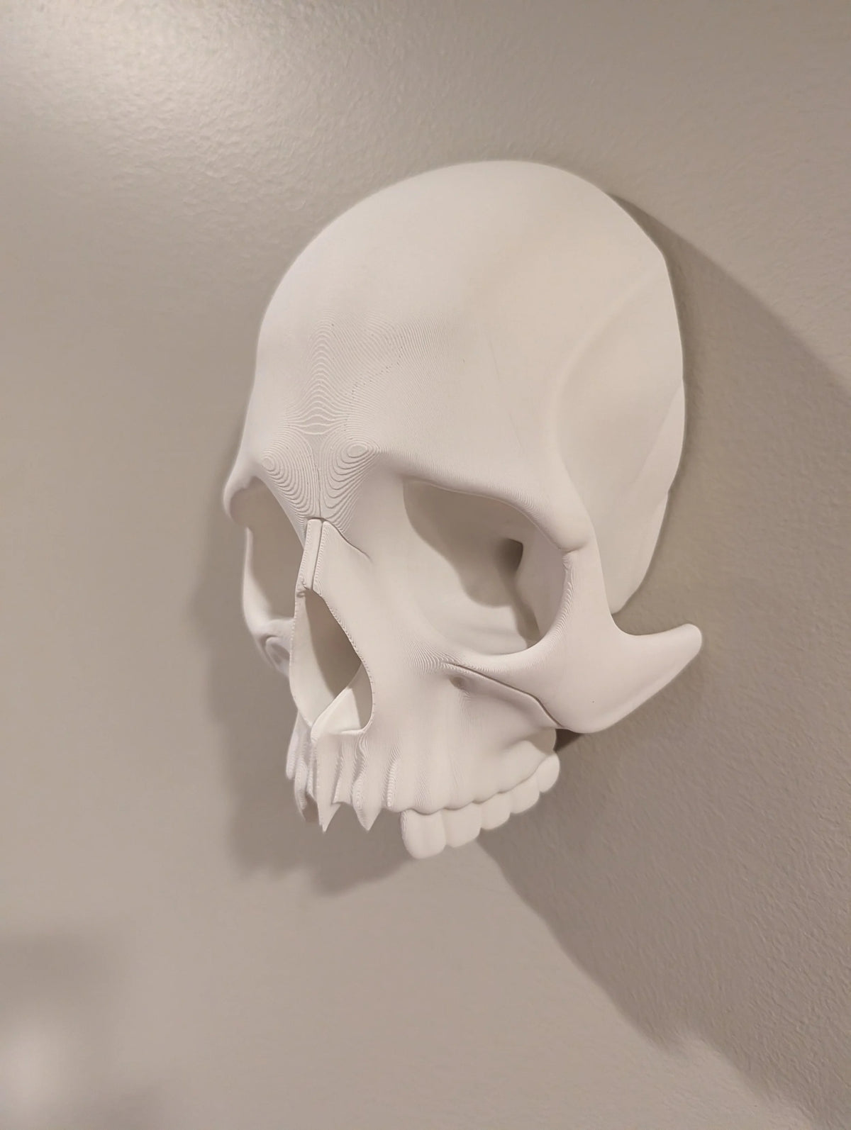 Skull Wall Décor with Hidden Storage Nook – Gothic Secret Compartment Art