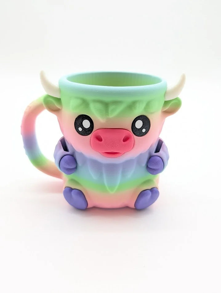 Ferdinand, the Highland Cow Ice Pint Holder