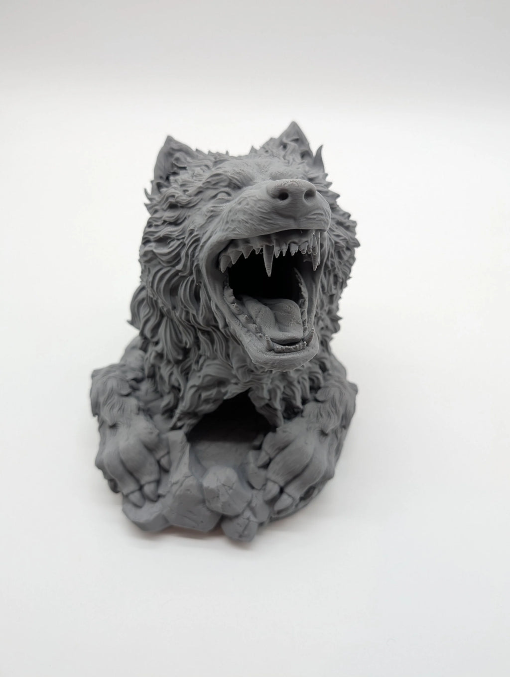 Wolf Head Dice Tower – Ferocious Tabletop Dice Roller