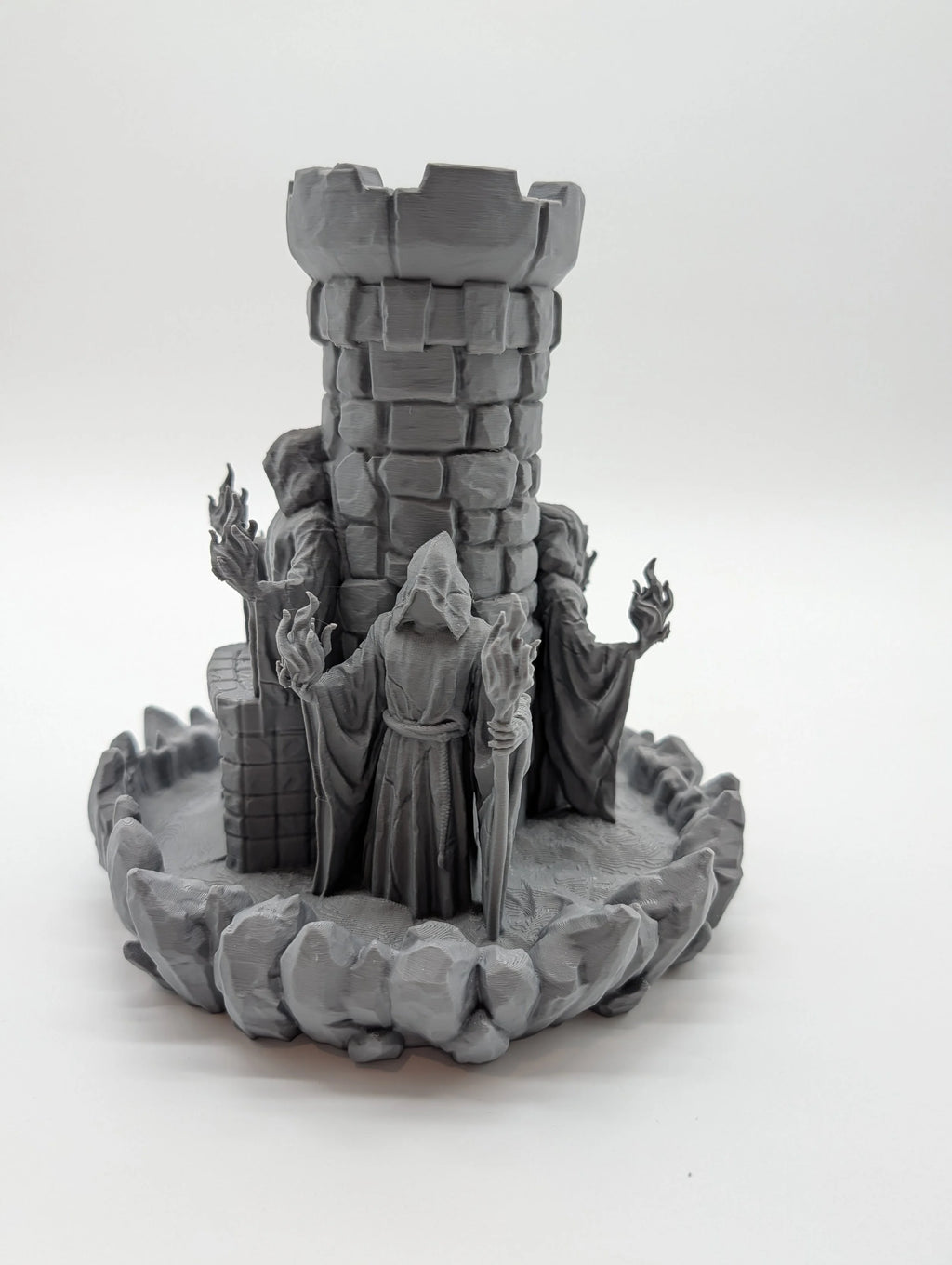 🧙‍♂️ Mad Wizard Dice Tower – 3D Printed Tabletop Gaming Accessory