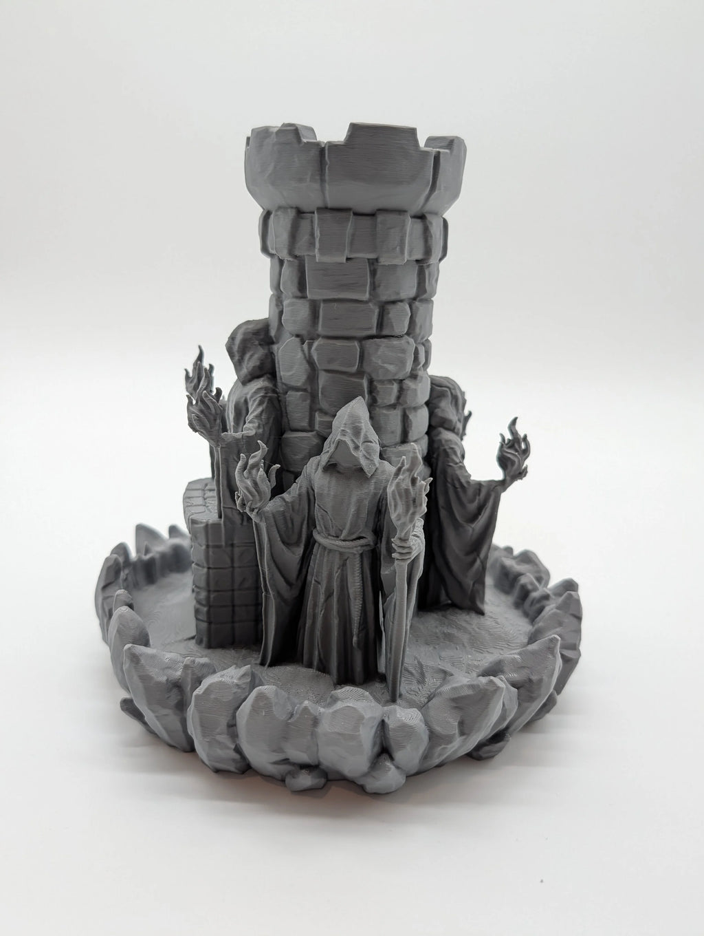 🧙‍♂️ Mad Wizard Dice Tower – 3D Printed Tabletop Gaming Accessory