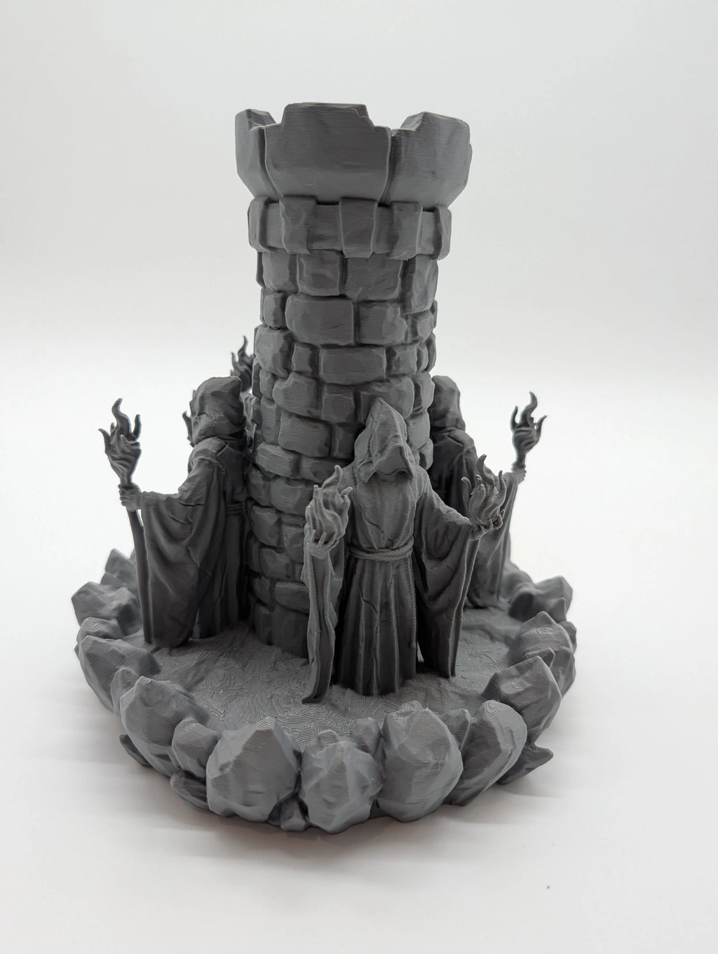 🧙‍♂️ Mad Wizard Dice Tower – 3D Printed Tabletop Gaming Accessory