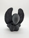 Ethereal Sentinels: The Faceless Angel Statue