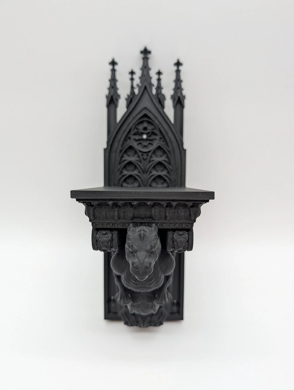 Gothic Dragon Corbel Wall Shelf