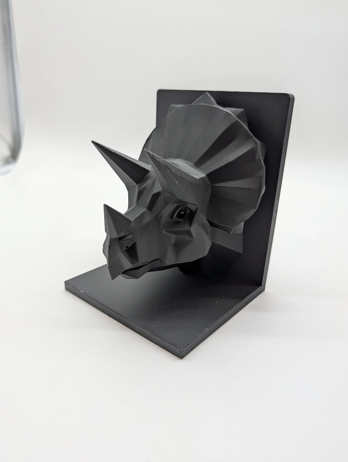 Triceratops Book End