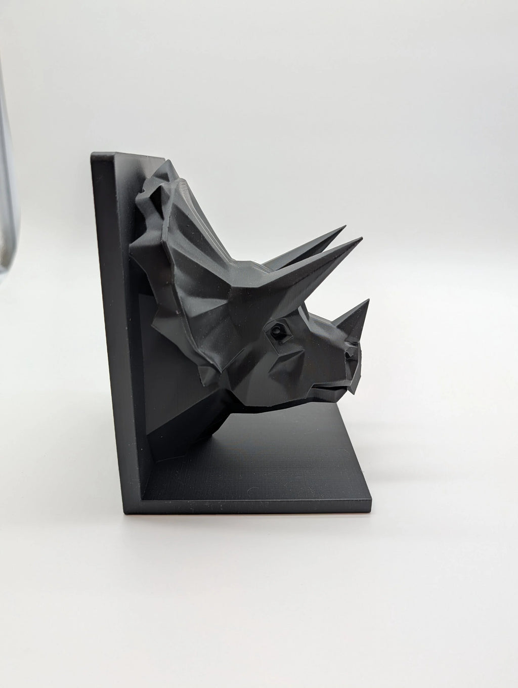 Triceratops Book End