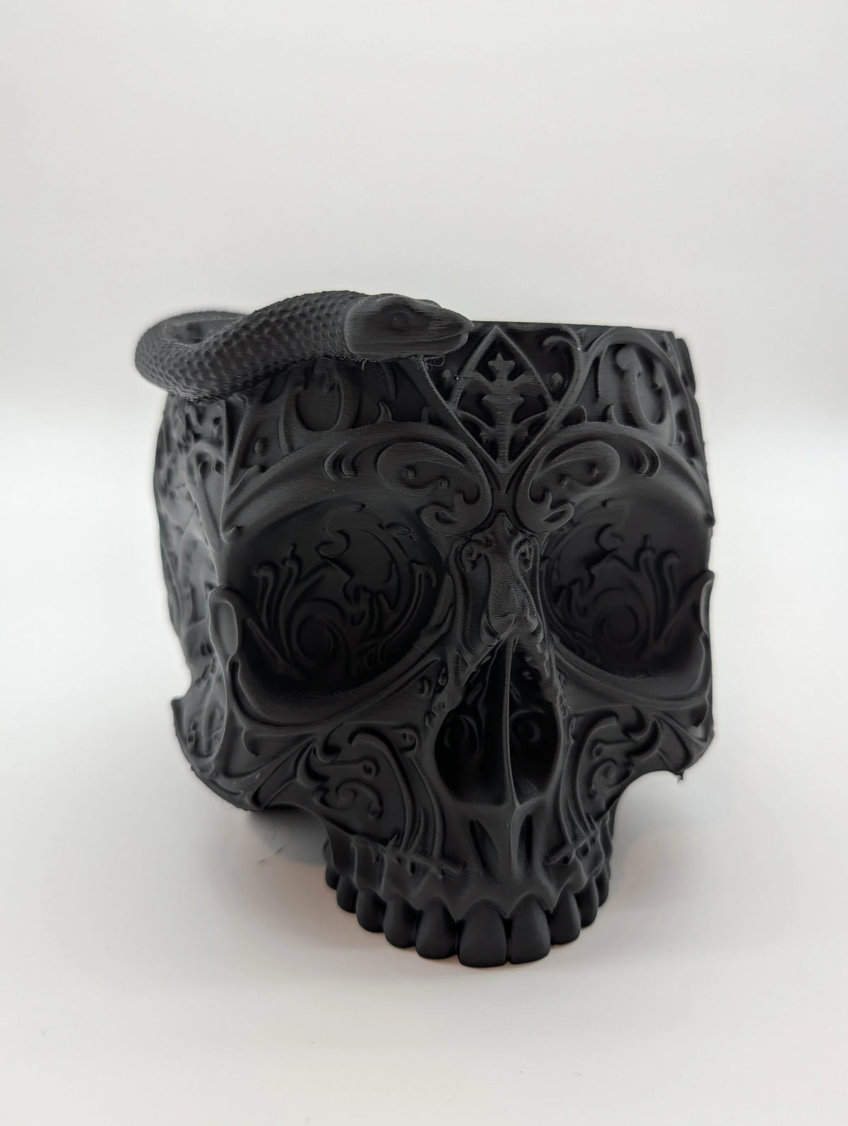 Serpent Skull Planter