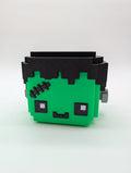 Frankenstein 8Bit Voxel Head Treat Container