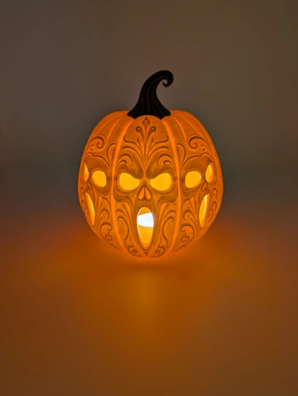Hollow Haunted Spooky Halloween Pumpkin