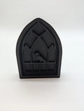 Raven Gothic Window Jewelry Tray