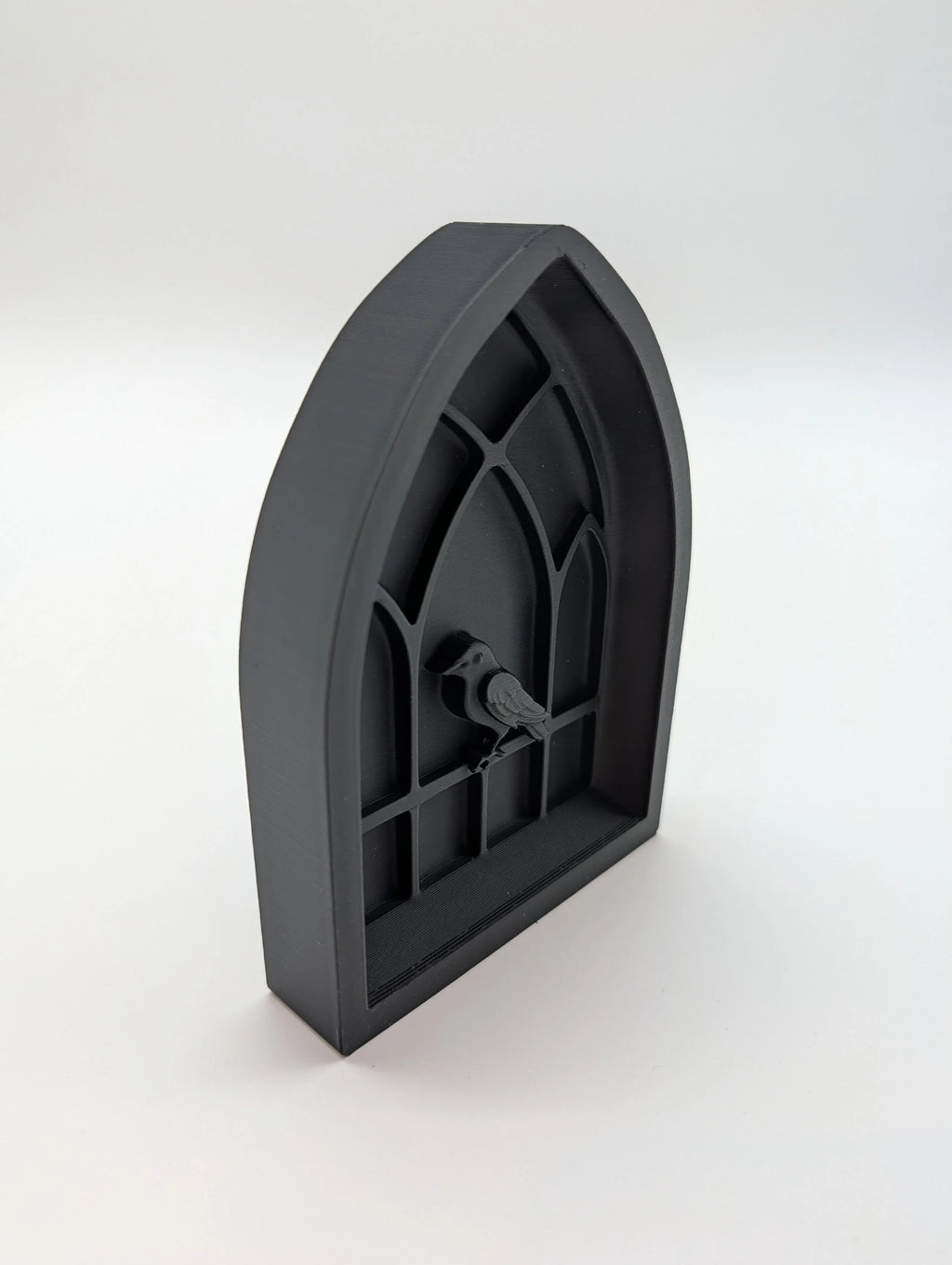 Raven Gothic Window Jewelry Tray