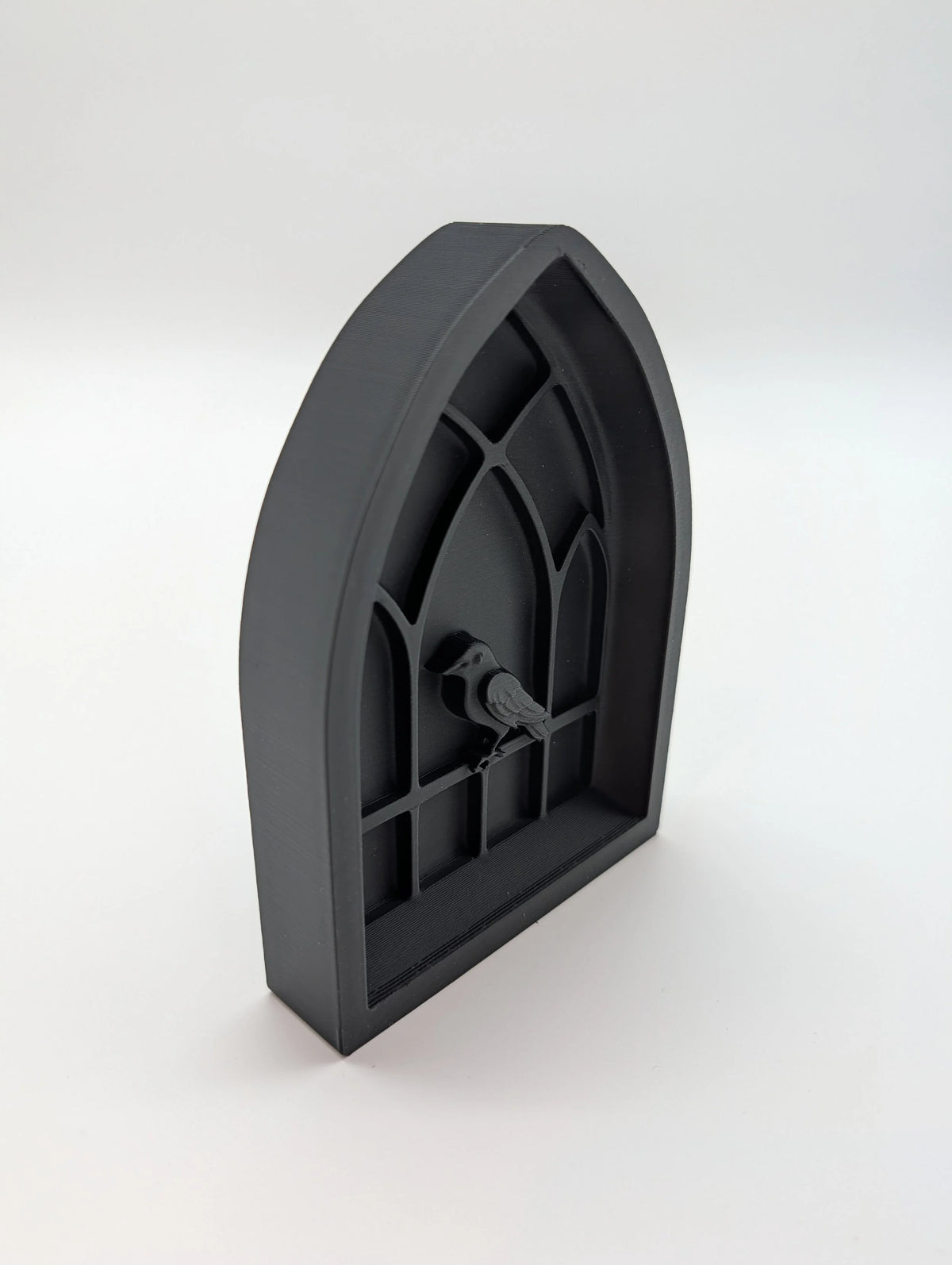 Raven Gothic Window Jewelry Tray