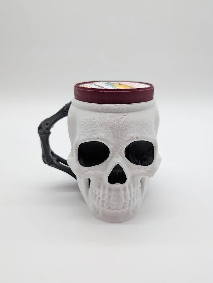 Skullivan the Ice Pint Holding Skull