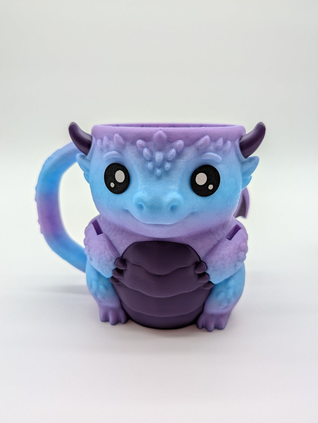 Diego, the Ice Cream Pint Holding Dragon