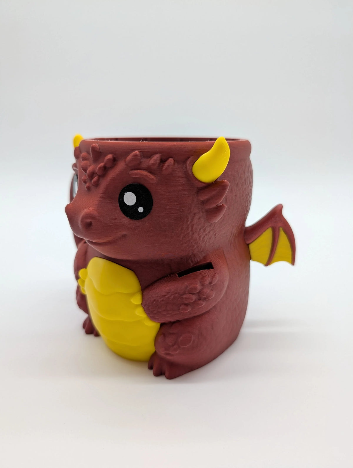 Diego, the Ice Cream Pint Holding Dragon