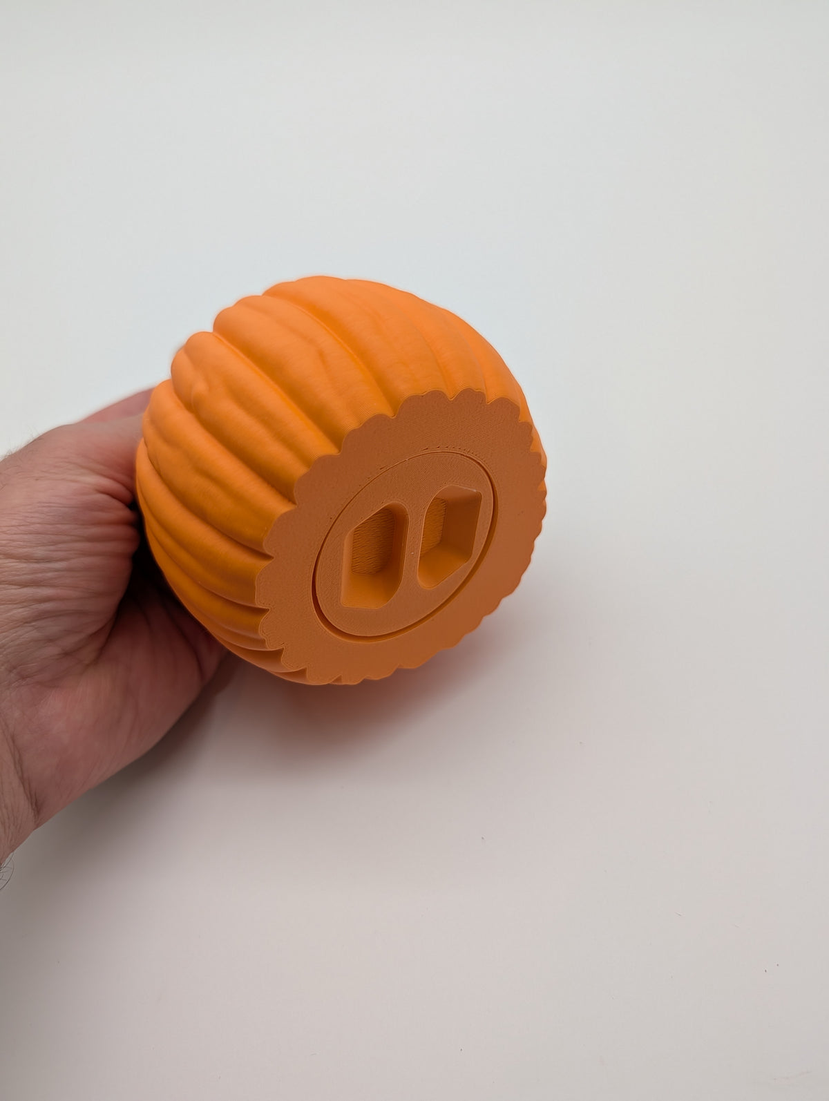 Creepy Pumpkin Tea Light – Spooky Jack-O'-Lantern Halloween Décor