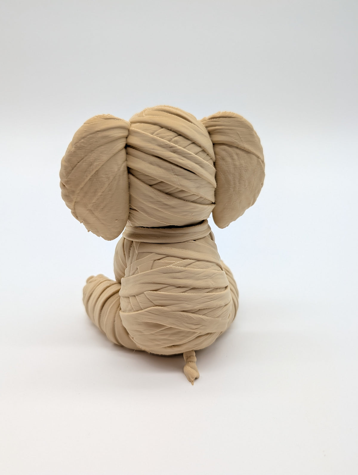 Mummy Elephant – Cute Spooky Halloween Elephant Figurine
