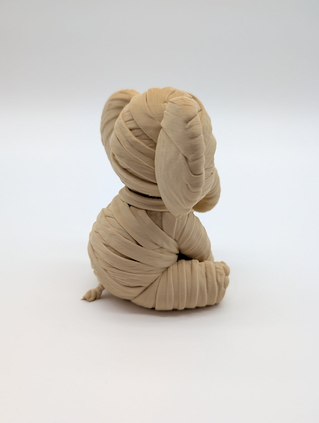 Mummy Elephant – Cute Spooky Halloween Elephant Figurine