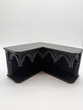 Triumph Gothic Corner Shelf – L-Shaped Wall Display Shelf