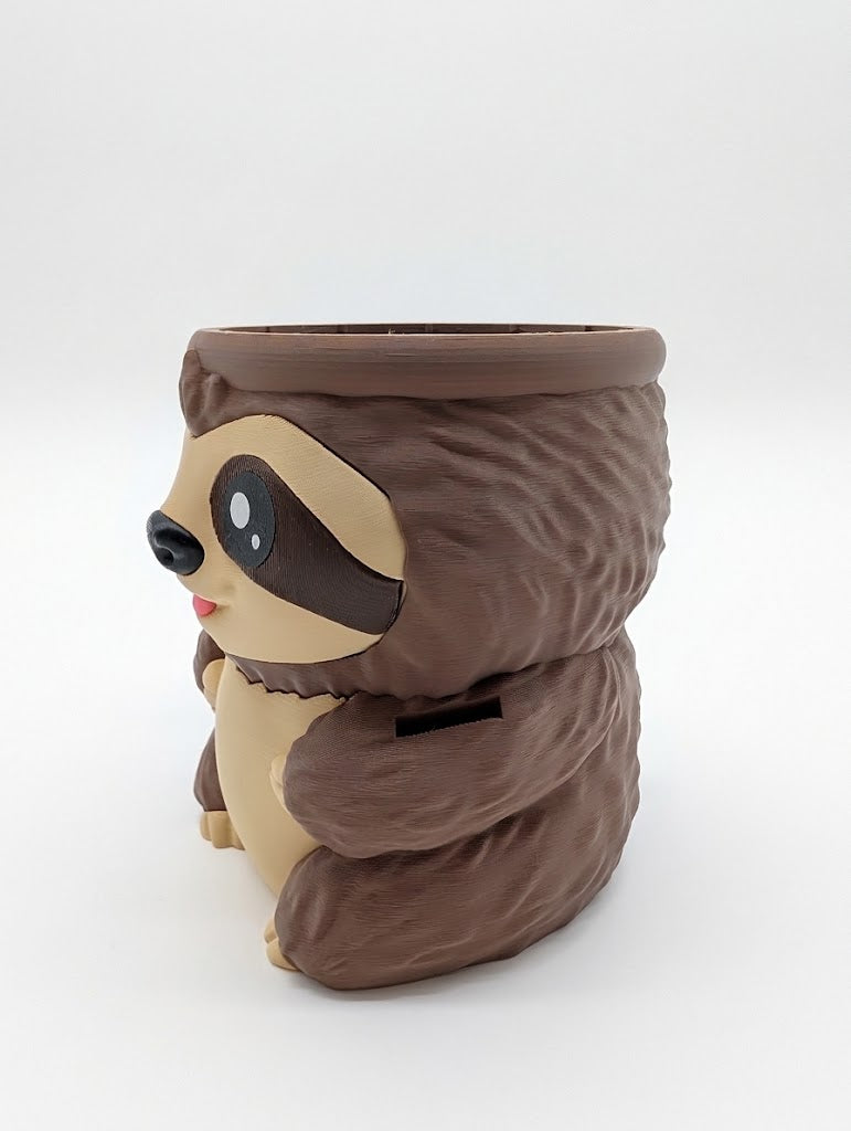Sammy the Sloth Ice Cream Pint Holder