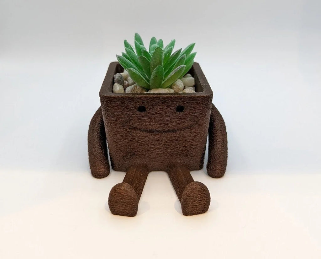 Happy Succulent Planter Pot